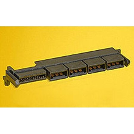 Molex Rectangular Power Connector, 34 Contact(S), Female, Solder Terminal, Receptacle 459841442